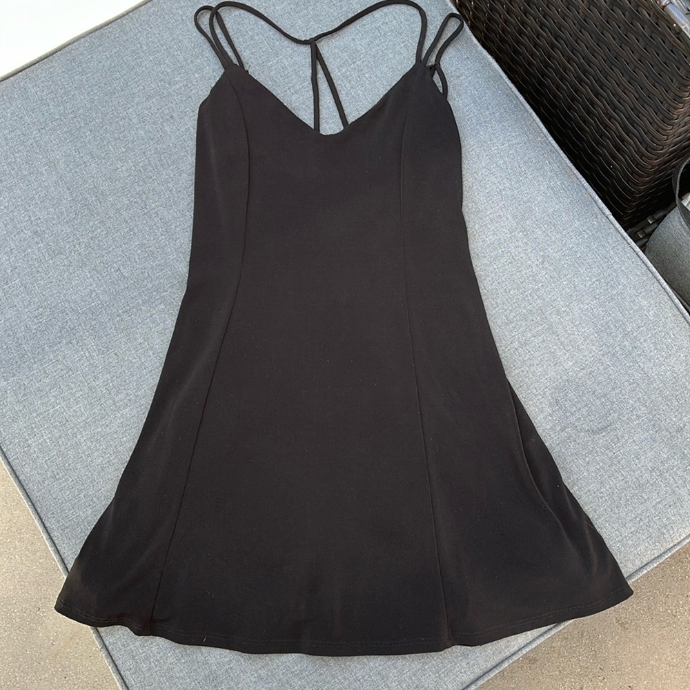 Simple Summer Black Dress